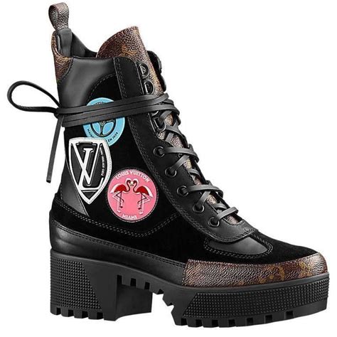 louis vuitton fake platform high boot|louis vuitton combat boots.